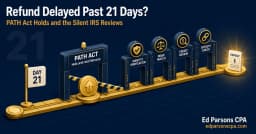 Tax Refund Delayed Past 21 Days? The Real IRS Reasons