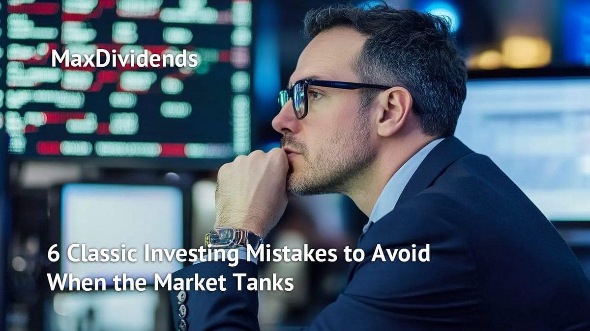6 Classic Investing Mistakes to Avoid When the Market Tanks