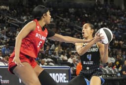 Dream top Sky as Angel Reese posts 17-17 double ...