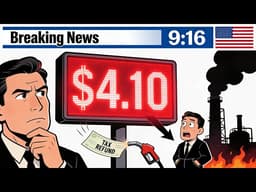 Your Tax Refund is GONE: The $4.10 Gas Trap Destroying Middle-Class Homes