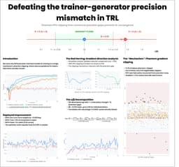 @lvwerra reposted: The notion that "Mixed floating point precision breaks RL training" has been com...