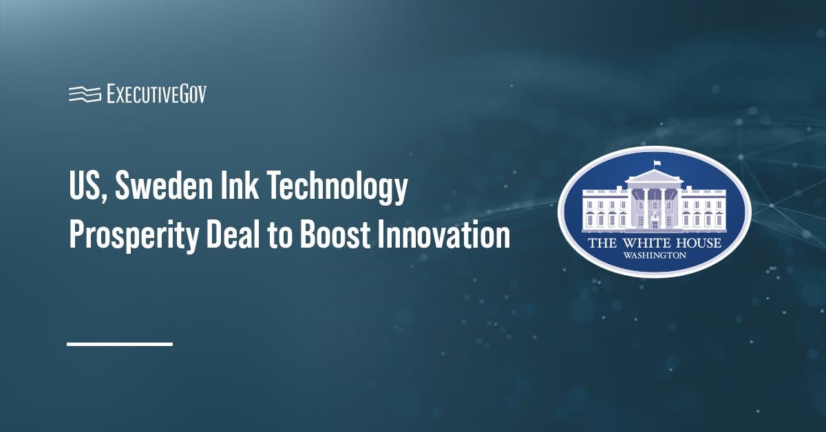 US, Sweden Ink Technology Prosperity Deal to Boost Innovation