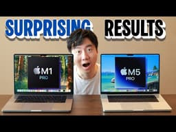 M5 Pro vs M1 Pro: Real World AI Benchmarks