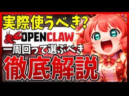 【必見】OpenClawは使うべきなのか？本質的に「マクロハーネス」として棲み分けるならオススメです