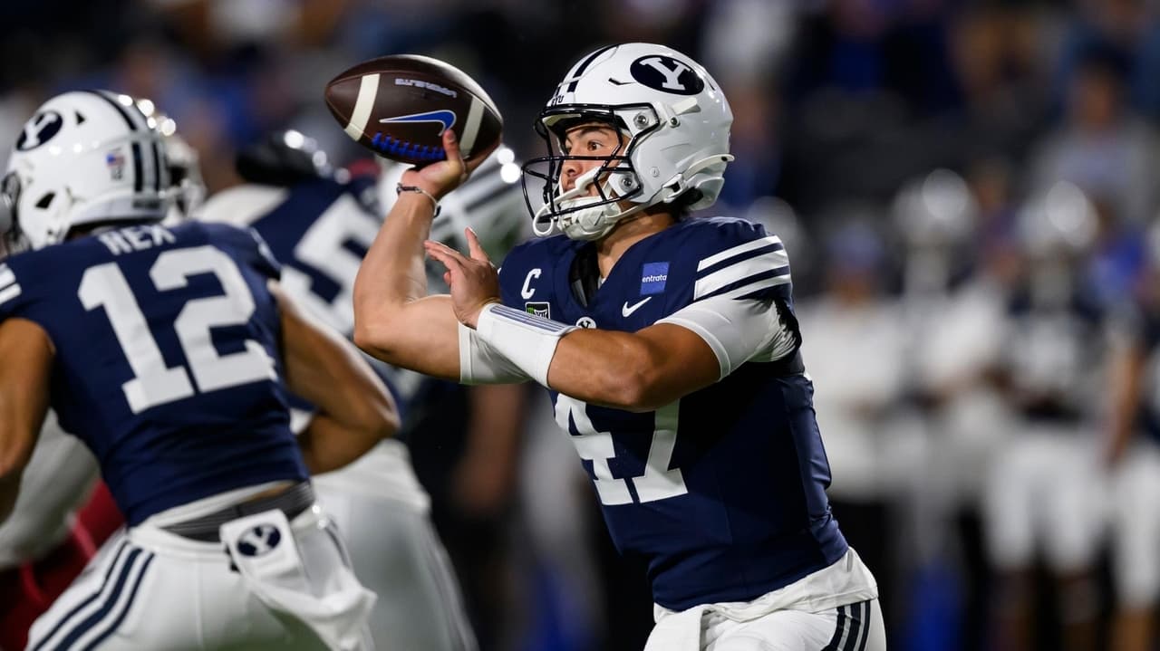 Bear Bachmeier powers No. 8 BYU past Iowa State, 24-10