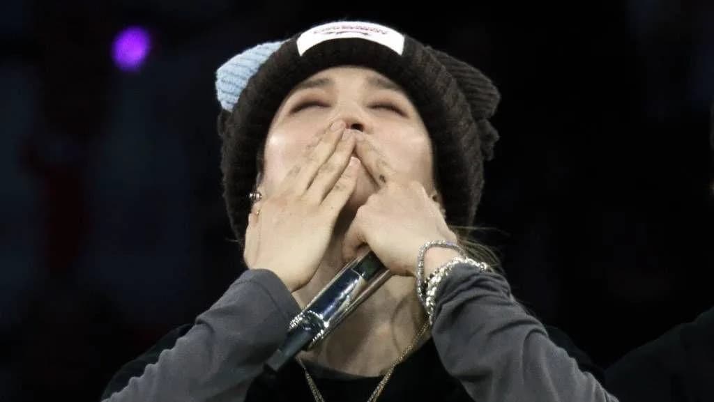 BTS take credit for England football win in first UK show ...
