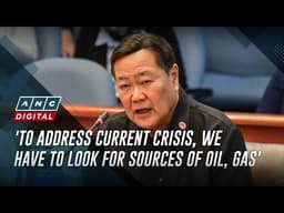 Joint exploration with China won't solve present fuel crisis — Carpio | ANC