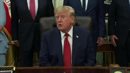 Trump says CNN, MS NOW, Politico banned from White House