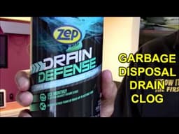 Smelly Garbage Disposal Odor - Safe, Non-Acid, and Cleans the Drain
