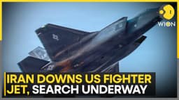 US Fighter Jet Downed Over Iran, Search On For Missing Crew | WION BREAKING