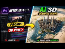 Stop Using After Effects! Make AI 3D Videos Instantly | miniature 3D diorama