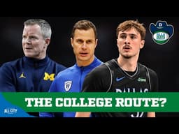 Could The Mavs Reunite Cooper Flagg With Jon Scheyer Or Nab Michigan's Dusty May?