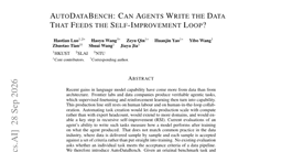AutoDataBench: Can Agents Write the Data That Feeds the Self-Improvement Loop?