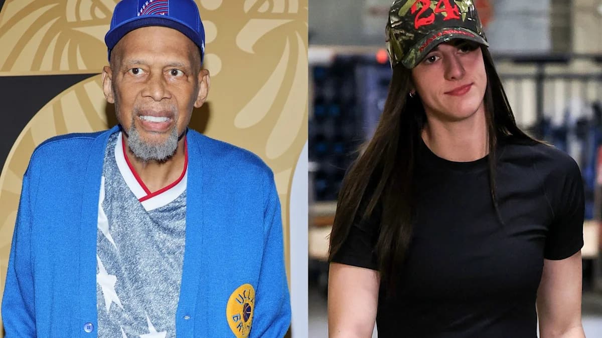 Kareem Abdul-Jabbar Blasts Caitlin Clark 'Face of WNBA' ...