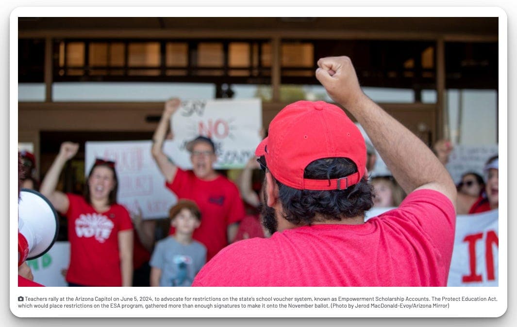 Voucher oversight initiative turns in 420k signatures, more than enough to make the ballot