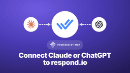 Connect Claude and ChatGPT to respond.io with a hosted MCP server