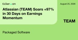 Atlassian (TEAM) Soars +97% in 30 Days on Earnings ...