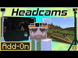 HEADCAMS ADDON Brings IRL Streaming to Minecraft!?