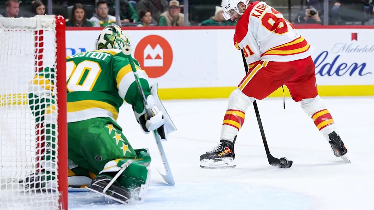(10-22-26) Wild Vs Flames: Starting Goaltender Matchup