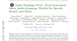 Audio Flamingo Next: Next-Generation Open Audio-Language Models for Speech, Sound, and Music