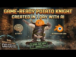 Can AI + Blender Addons Replace Weeks of 3D Modeling?