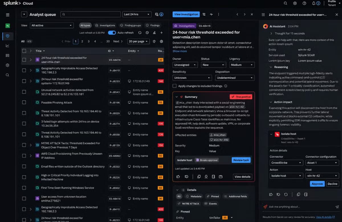Splunk Enterprise Security 8.7: Bringing Trusted Autonomy to the SOC | Splunk