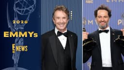 Martin Short Hilariously RIPS UP Speech After Losing Emmy to Matthew Rhys | E! News