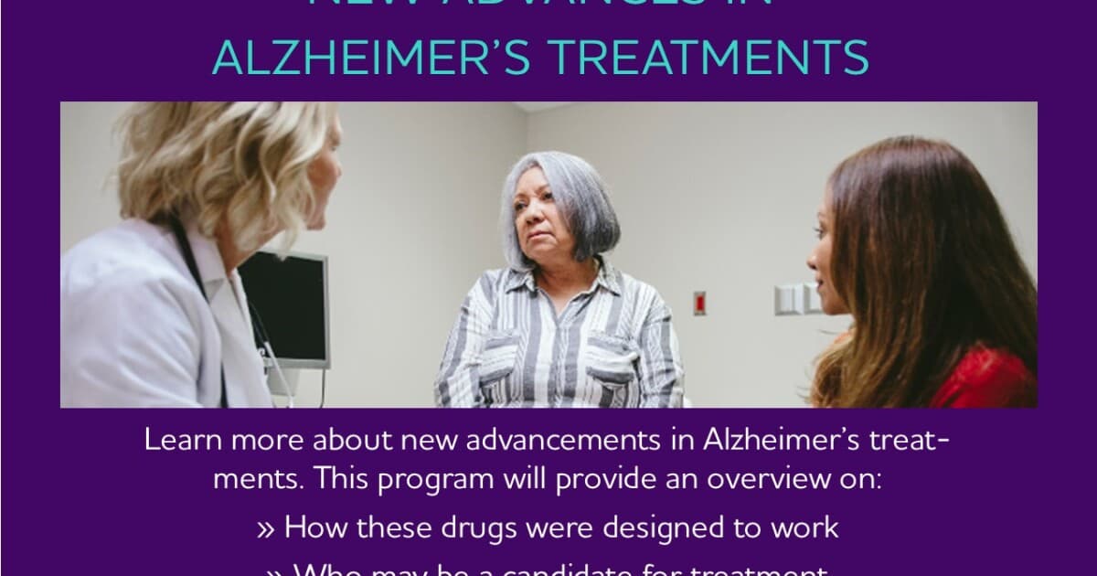 Alzheimer's Association: New Advances in Alzheimer's Treatments-VIRTUAL | KPBS Public Media