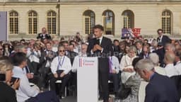 Macron promotes France and Europe to foreign investors, ...