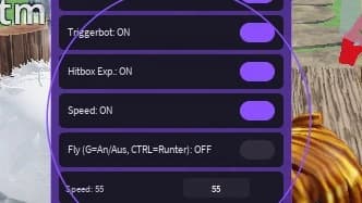 MvSD FOV Aimbot Speed Fly Script