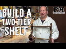 DIY Two-Tier Wall Shelf | Step-by-Step Woodworking Build with Router Jigs (Beginner Friendly)