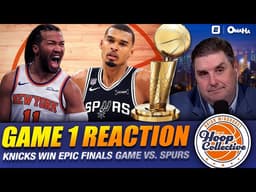 REACTION: Knicks Win EPIC NBA Finals Game 1 Over Spurs