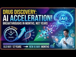 Accelerating Drug Discovery with AI | From 12 Years to Breakthroughs in Months | Uplatz