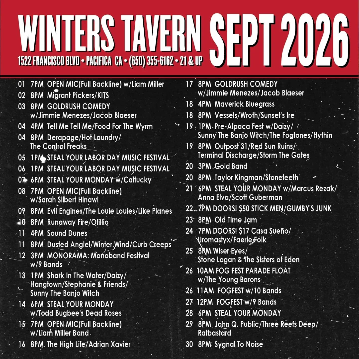 Wiser Eyes / Stone Logan at Winters Tavern in San Jose | Mato