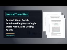 Beyond Visual Polish: Benchmarking Reasoning in World Models and Coding Agents