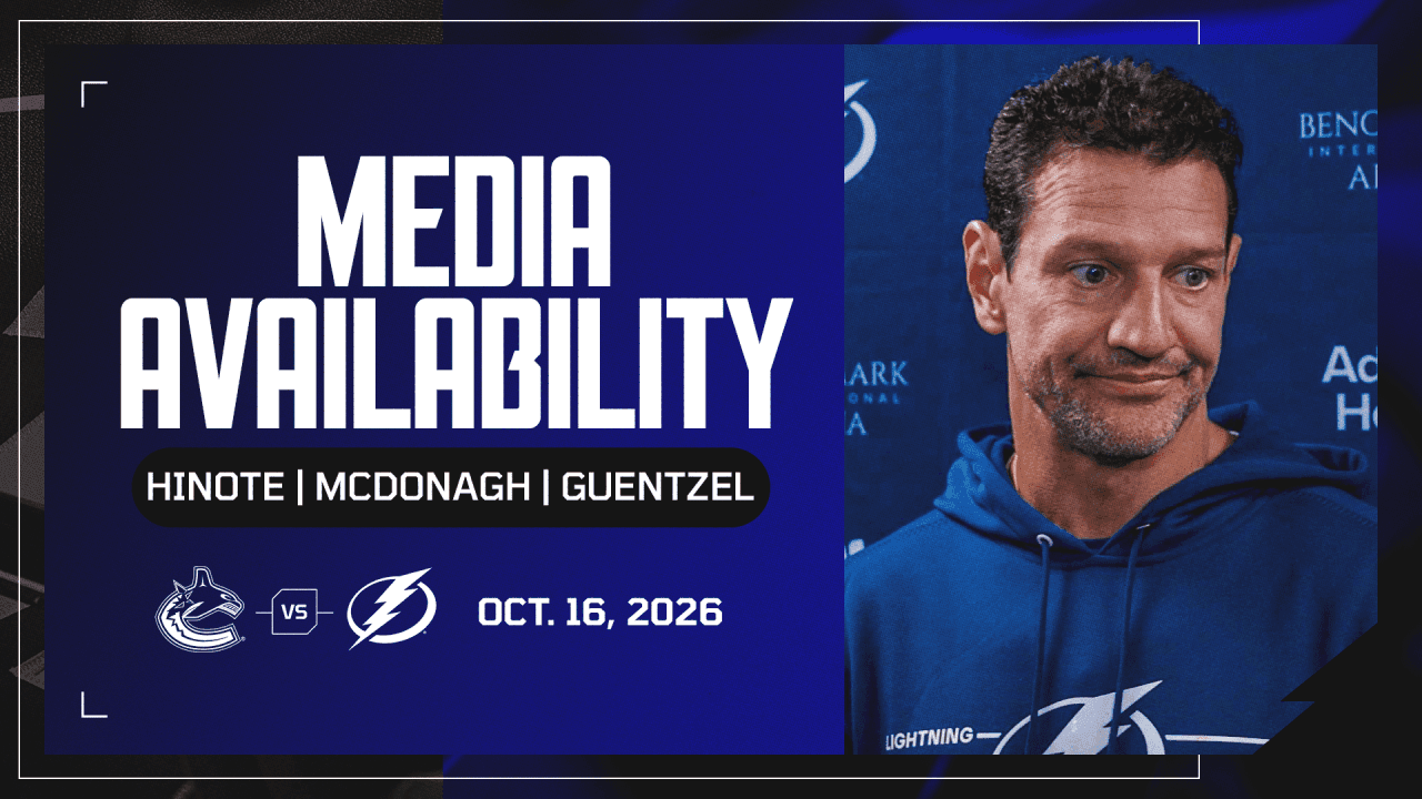 Practice | 10.16.26 | Tampa Bay Lightning