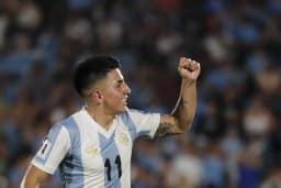 Argentina without Messi Wins at Uruguay, Needs a Draw ...