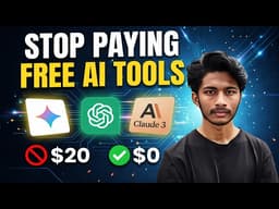 Stop Paying for AI Tools 😳 Google FREE AI Stack Revealed