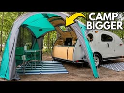These Rain Setups Make Tiny Campers Feel Huge!