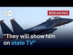 BREAKING: What the downing of the US fighter means for Iranian and US war propaganda | DW News