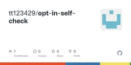 Opt-in Self-Check