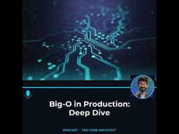 Big-O in Production: Deep Dive | The Code Architect #big-onotation #algorithms #timecomplexity