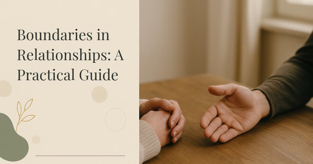 Boundaries in Relationships: A Practical Guide