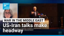 War in the Middle East: US-Iran talks make headway • FRANCE 24 English
