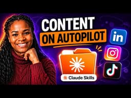 This Claude Skill Automates 90% Of My Social Media Content