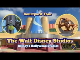 NEW Walt Disney Studios Courtyard Tour - Disney’s Hollywood Studios 