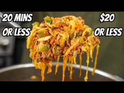 Ground Beef & Cabbage Skillet (Under $20 and 20 Minutes!)