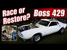 A Real Boss 429 Racer that Runs! Race or Restore this rare '69 Mustang?