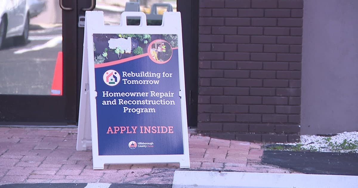 Hillsborough County opens new pop-up disaster relief centers to help Hurricane Helene, Milton victims rebuild