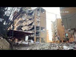 Israeli strikes cause major damage in Beirut's southern suburbs